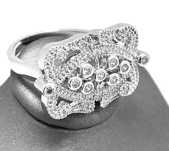 0.75ctw White Sapphire Ring