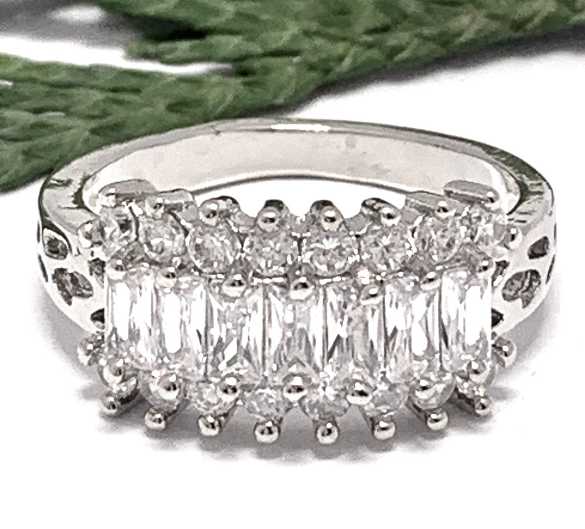 1.00ctw  Diamonique Diamond Anniversary Ring