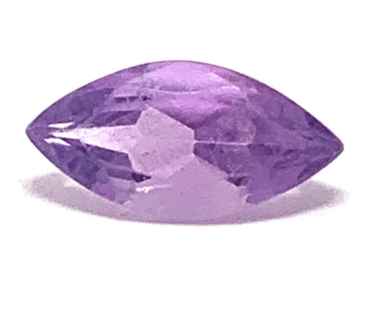 1.01 ct Natural Brazilian MQ Cut Amethyst Gemstone 10X4 mm