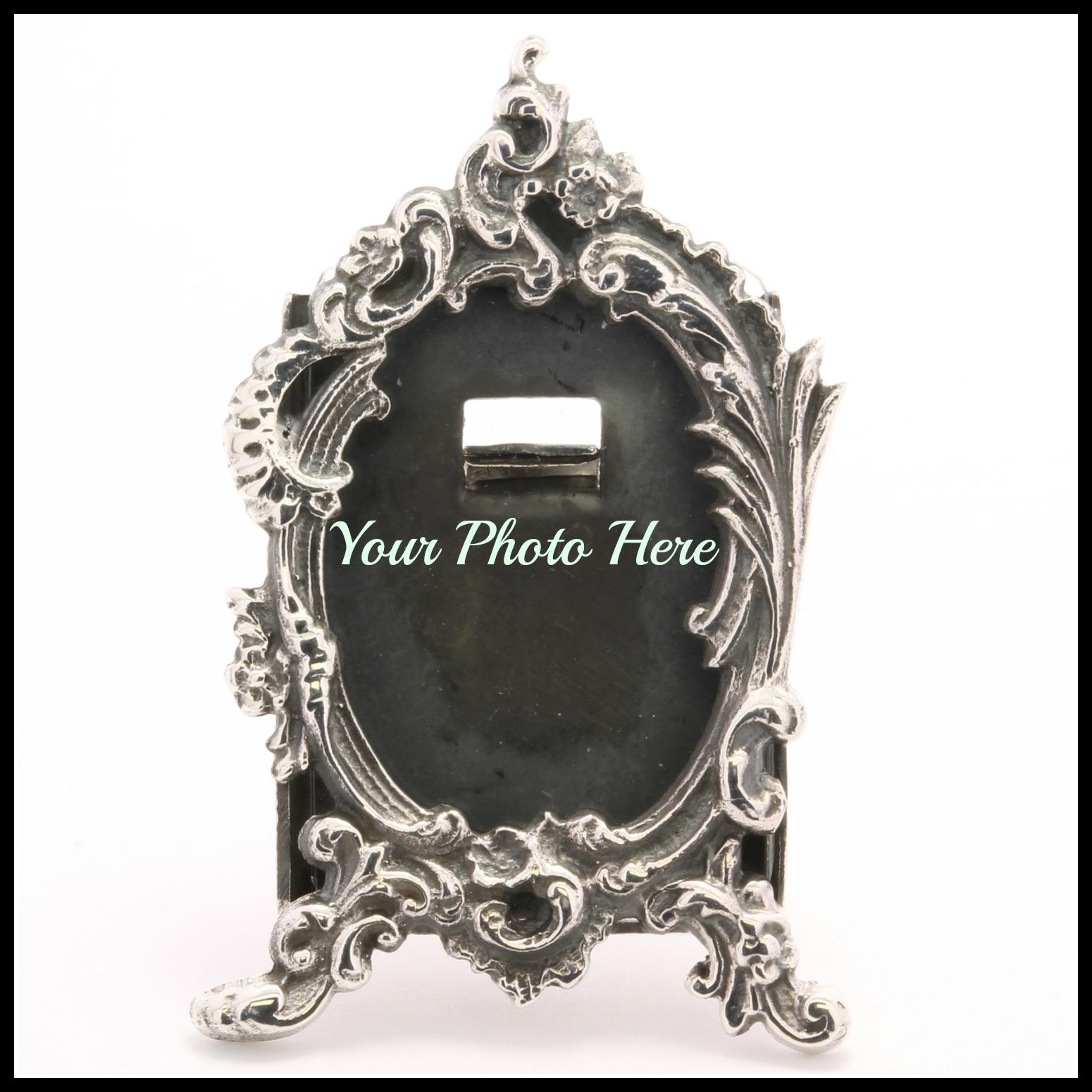 Sterling Silver Picture Frame 5 7 Sevenstonesinc Com 11 4 Grams Solid 925 Sterling Silver Photo Frame Property Room