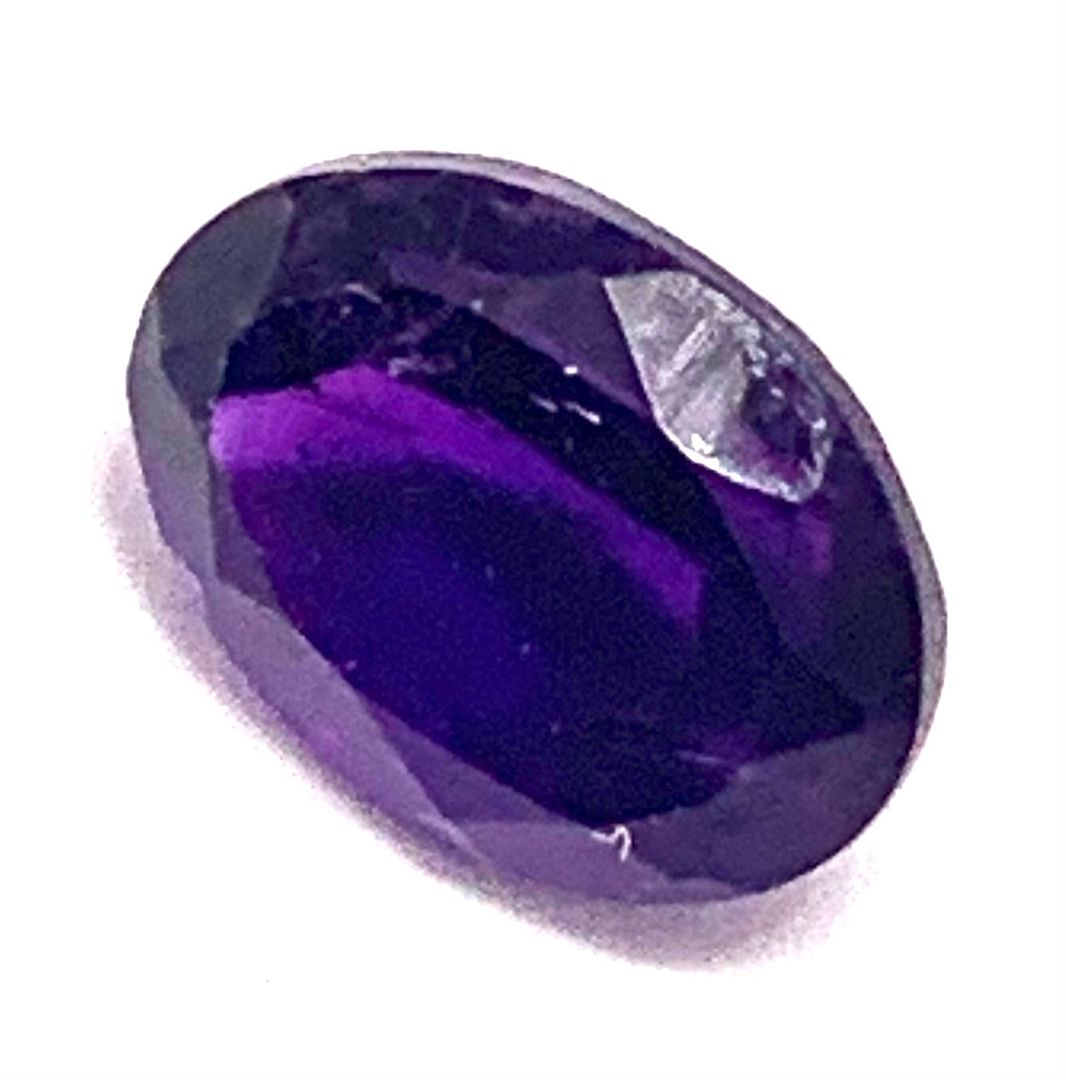 1.20ctw Natural Oval Cut Brazilian Amethyst Loose Gemstone 8X5mm