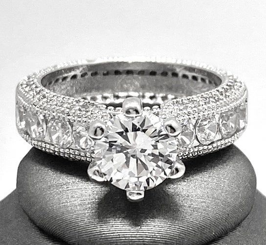 1.50ctw White Topaz Ring