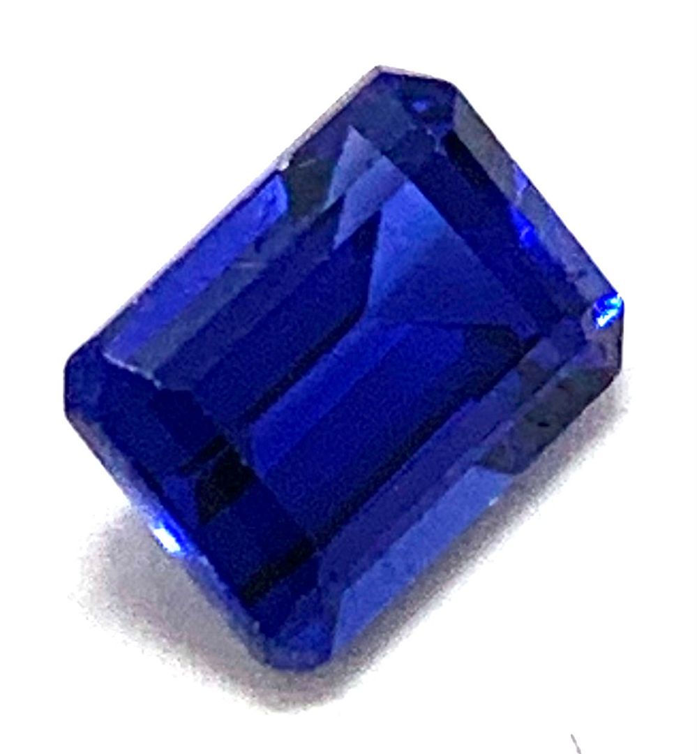 1.57ctw Natural Iolite Loose Gemstone 8x6mm