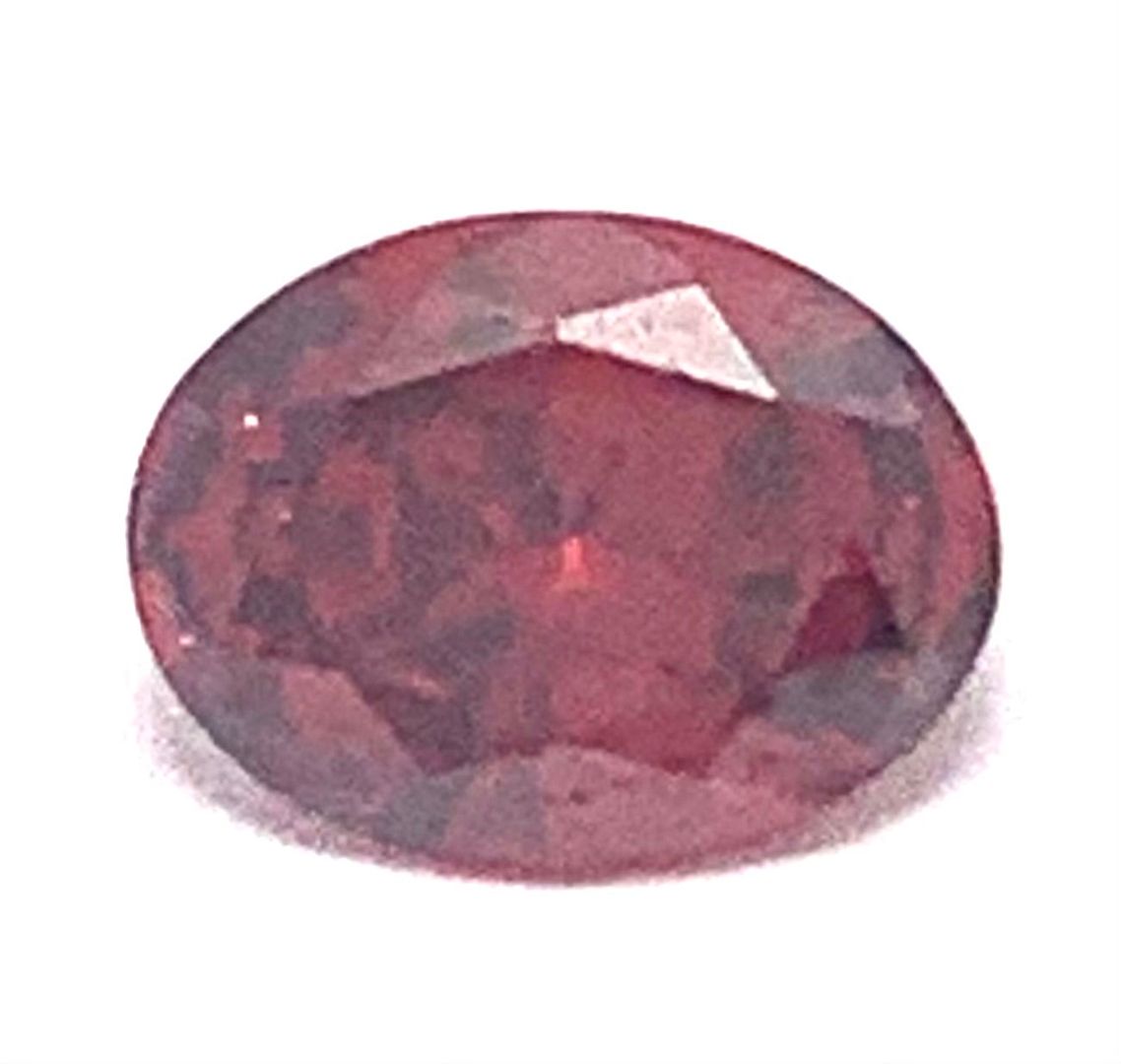 2.05ct Natural  Oval African Garnet 8X6MM