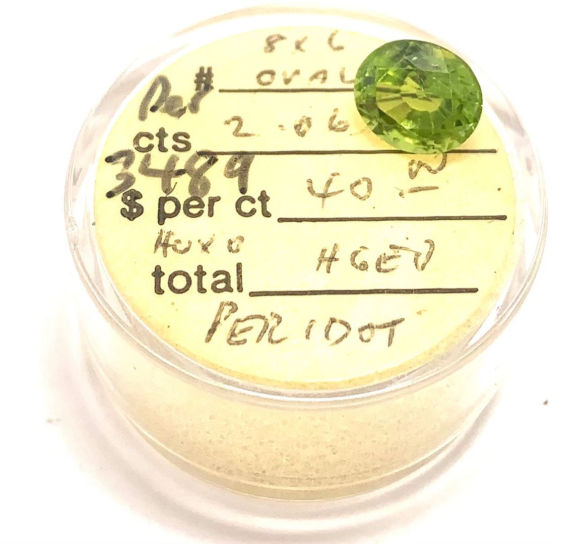 2.06ct Natural Peridot Loose Gemstone