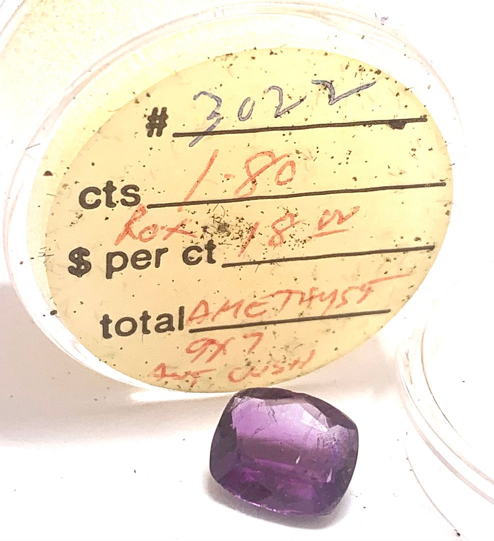 $325 Retail 1.80ctw Natural Untreated Brazilian Amethyst Loose Gemstones 9X7 MM