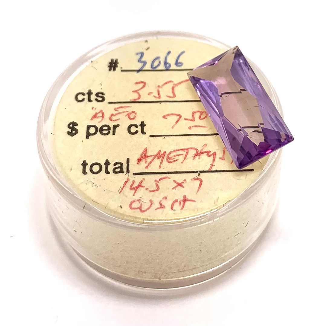 3.55ctw Natural Amethyst Loose Gemstone 14.5x7mm