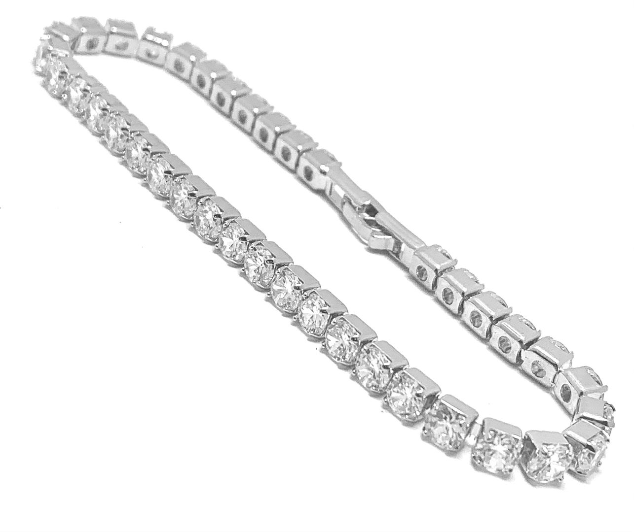 7.00ctw Diamonique Diamond Tennis Bracelet