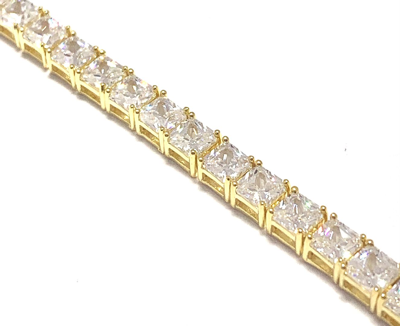 7.00ctw VVS-F  Diamonique Diamond Tennis Bracelet