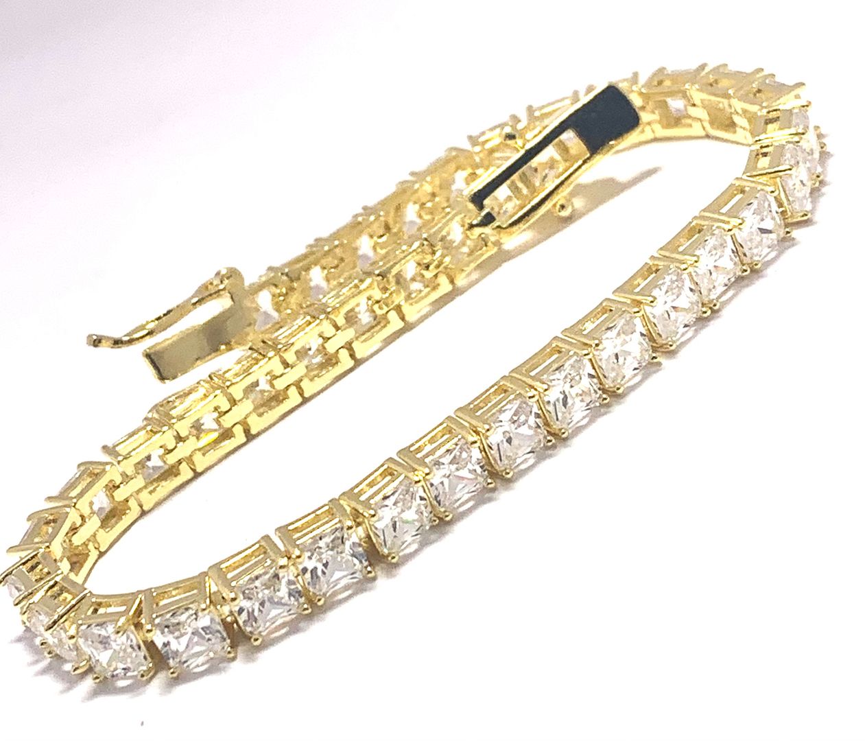 7.00ctw VVS-F  Diamonique Diamond Tennis Bracelet
