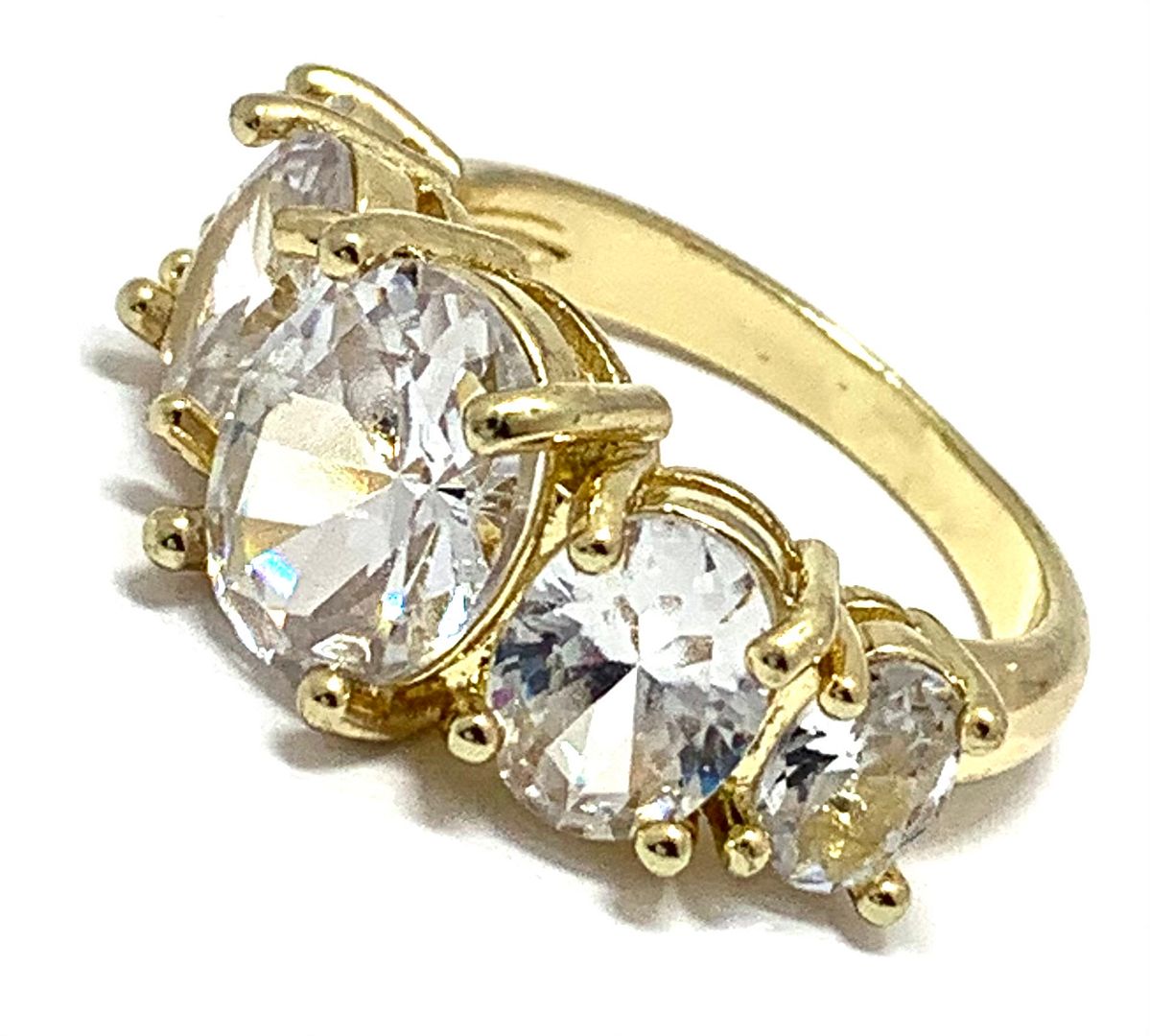 Antique Design 10.0ctw  Diamonique Diamond Anniversary Ring