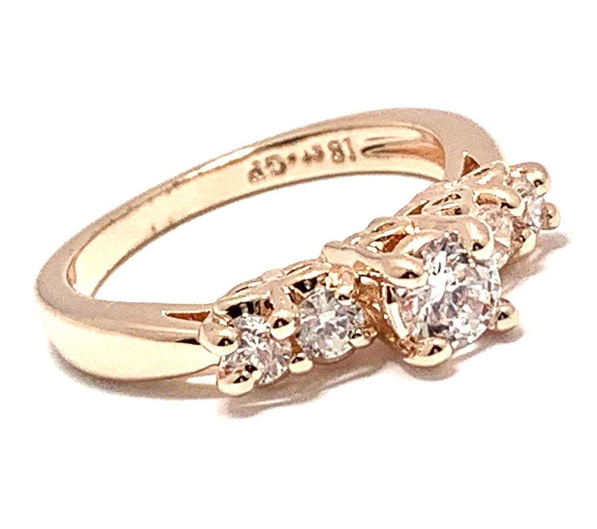 Antique Design 1.00ctw Diamonique Diamond Ring