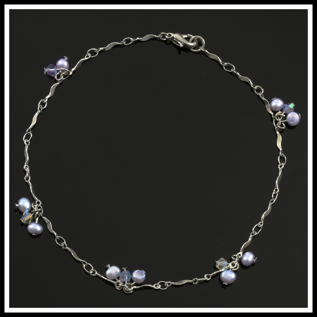Genuine Fresh Water Pearl Ankle Bracelet Property Room
