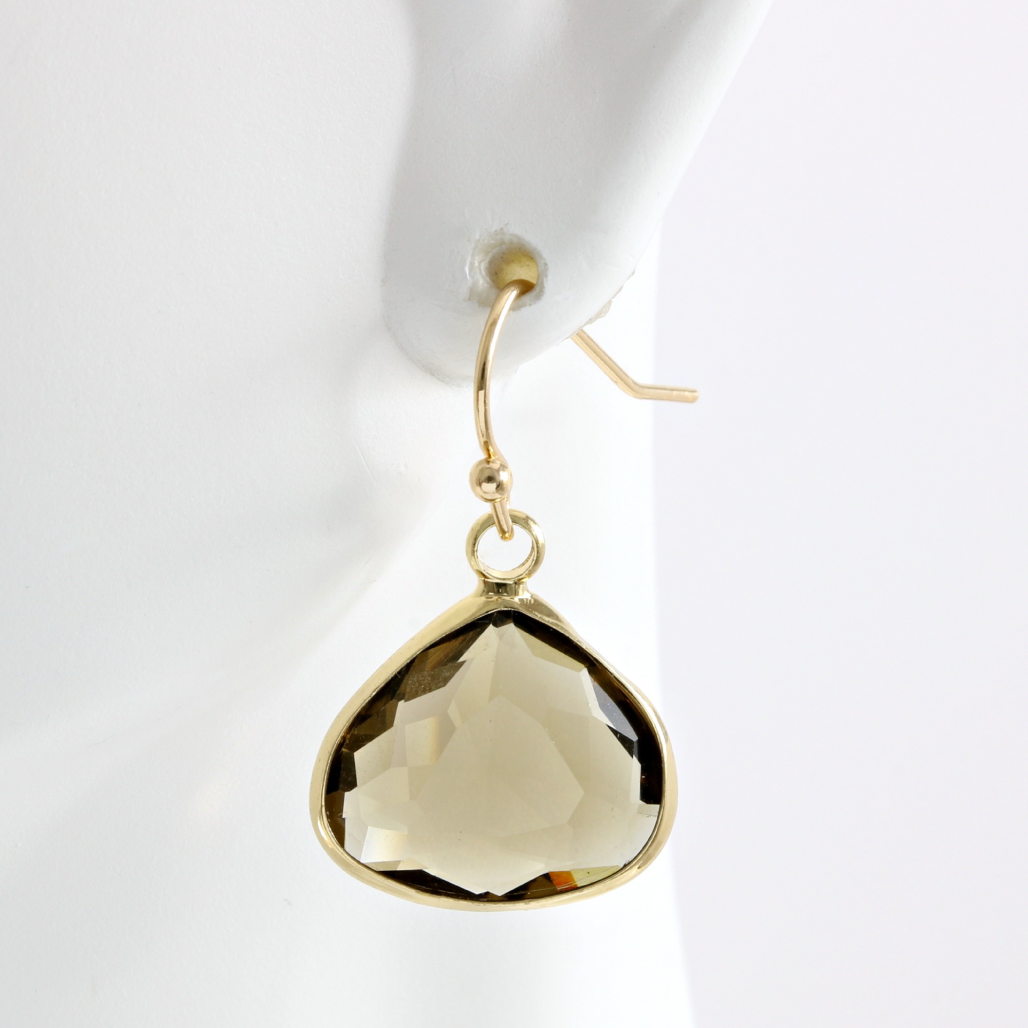 Smoky Topaz Earrings Property Room Smoky Topaz Earrings