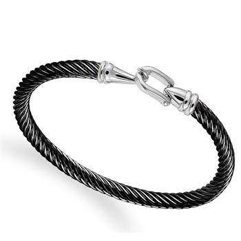 16.3 gram Men's Cable Bangle Bracelet