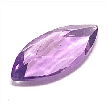 1.68ctw Natural Amethyst MQ Cut Loose Gemstone 15X8 mm