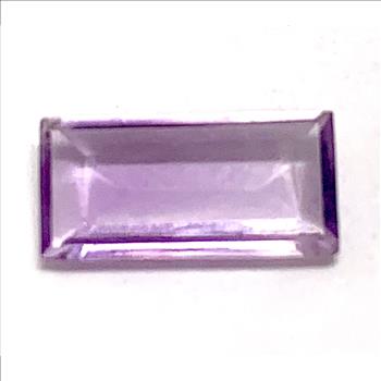$175 Retail 0.97ctw Natural  Brazilian Amethyst Loose Gemstone 10X5mm