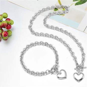 30.6 gram Ladies Fancy Necklace & Bracelet Set