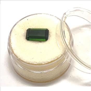 $345 Retail 2.84 ctw Natural  Brazilian Tourmaline Loose Gemstone 10X6mm