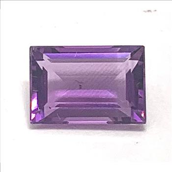 $385 Retail 3.74ctw Natural  Brazilian Amethyst Loose Gemstone 11X7mm