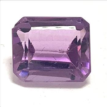 $435 Retail 4.04ctw Natural Untreated Brazilian Amethyst Loose Gemstones 10X8 MM