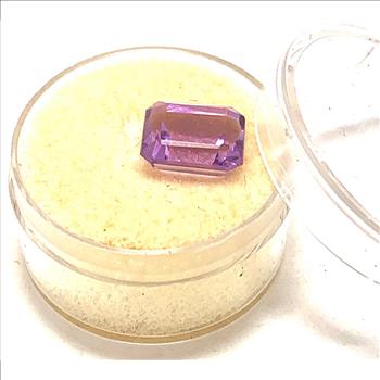 $435 Retail 4.04ctw Natural Untreated Brazilian Amethyst Loose Gemstones 10X8 MM