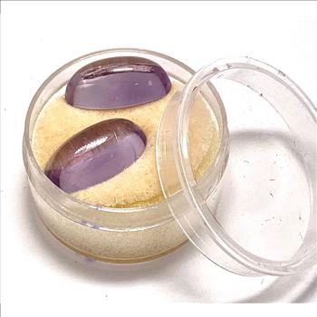 $485 Retail Lot Of 11.15ctw Natural Untreated 2 Brazilian Amethyst Loose Gemstones 16X9  MM