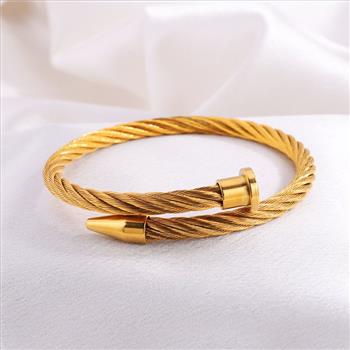 Designer Inspired 24.7 gram Stainless Steel Unisex Bracelet 7”-9”