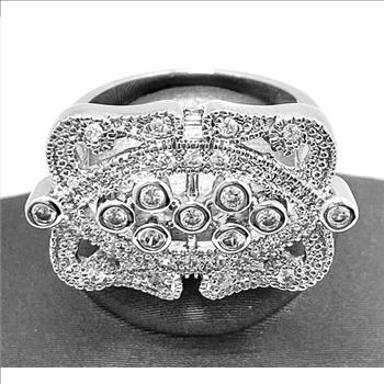 0.75ctw White Sapphire Ring