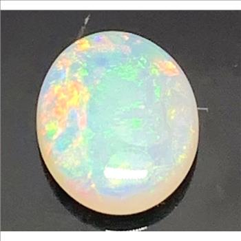 0.87ctw Natural  Loose Australian Opal 8X6 mm