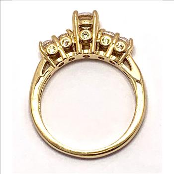 1.00ctw Diamonique Diamond Engagement Ring