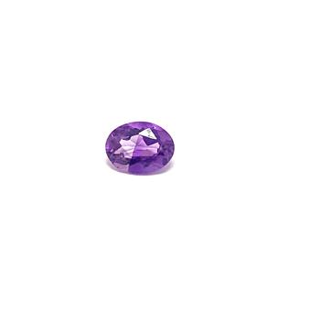 1.10 ct Natural Brazilian Oval Cut Amethyst Gemstone 8X6 mm
