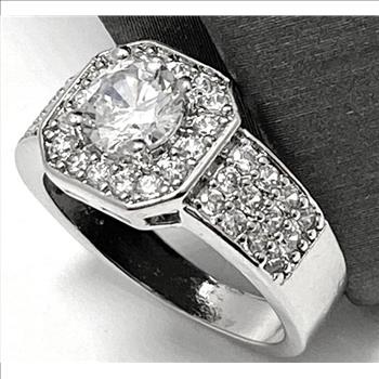 1.25ctw AAA Grade Cubic Zirconia Ring