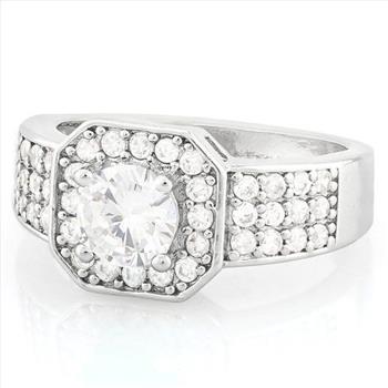 1.25ctw AAA Grade Cubic Zirconia Ring