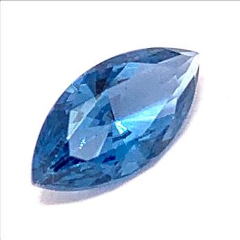 1.32ct Natural Brazilian London Blue Topaz MQ Cut 10X5mm