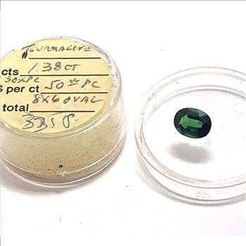 1.38ctw Natural Tourmaline Loose Gemstone 8x6mm