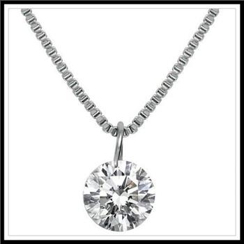 1.40ctw White Sapphire Set Of Necklace & Earrings