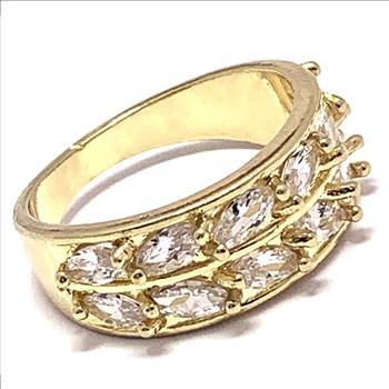 1.50ctw Diamonique Diamond Anniversary Ring Size 8