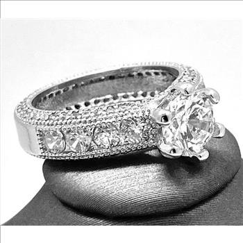 1.50ctw White Topaz Ring