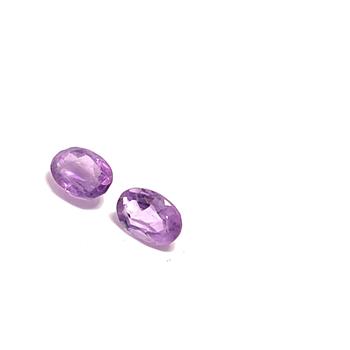 1.80 ctw Lot of Natural Brazilian Untreated Amethyst Gemstones