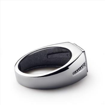 18k Gold Overlay 2.50ct Emerald Unisex Ring Size 10