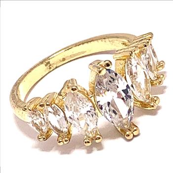 2.00ctw Diamonique Diamond Anniversary Ring Size 8
