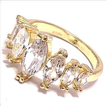 2.00ctw Diamonique Diamond Anniversary Ring Size 8