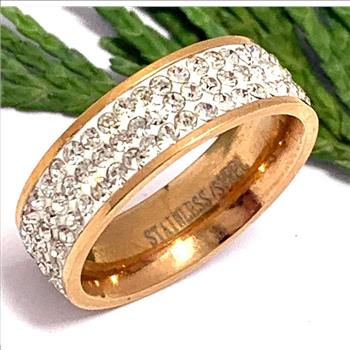 2.00ctw Diamonique Diamond Eternity Ring