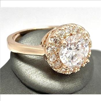 2.13ctw Diamonique Diamond Ring