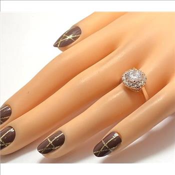 2.13ctw Diamonique Diamond Ring