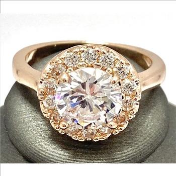 2.13ctw Diamonique Diamond Ring