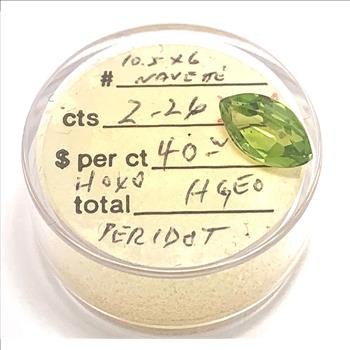 2.26ctw Natural Peridot Marquise Cut Loose Gemstone 10.5X6mm