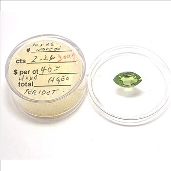 2.26ctw Natural Peridot Marquise Cut Loose Gemstone 10.5X6mm