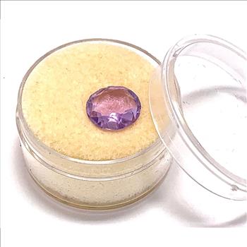 $295 Retail 2.32ctw Natural Untreated Brazilian Amethyst Loose Gemstones  9.5X9.5 MM